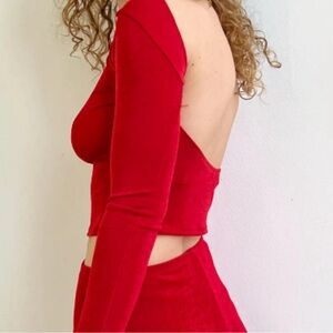 Rowan Top LISA SAYS GAH - RED SLINKY